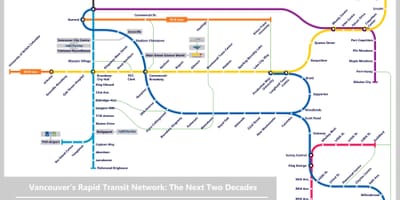 வரைபடம் வான்கூவர் lrt 